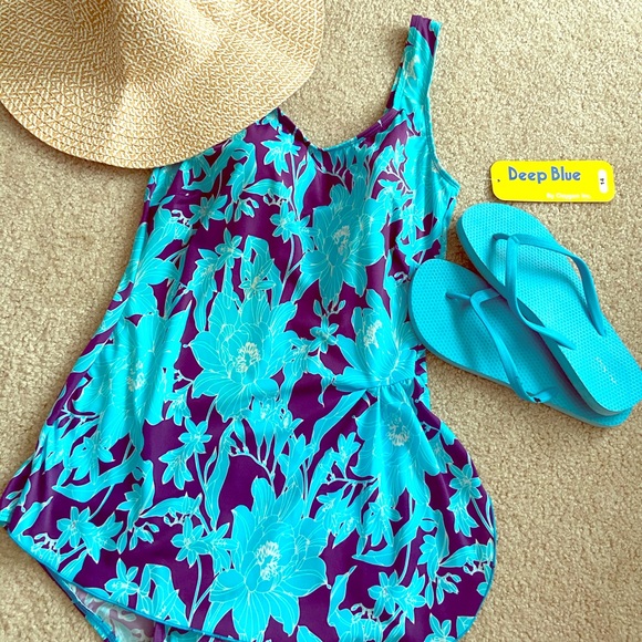 Deep Blue Other - NWT🏷 Gorgeous One Piece Bathing Suit💦☀️